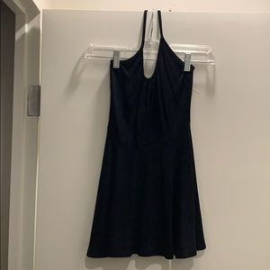 Slinky black halter top